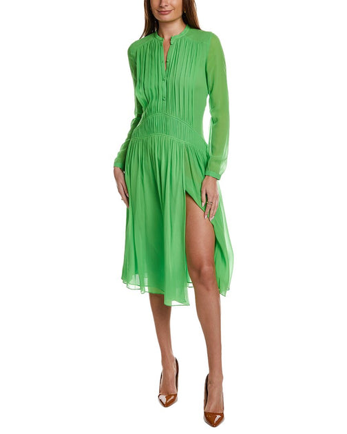 Burberry Silk Midi Dress | Shop Premium Outlets