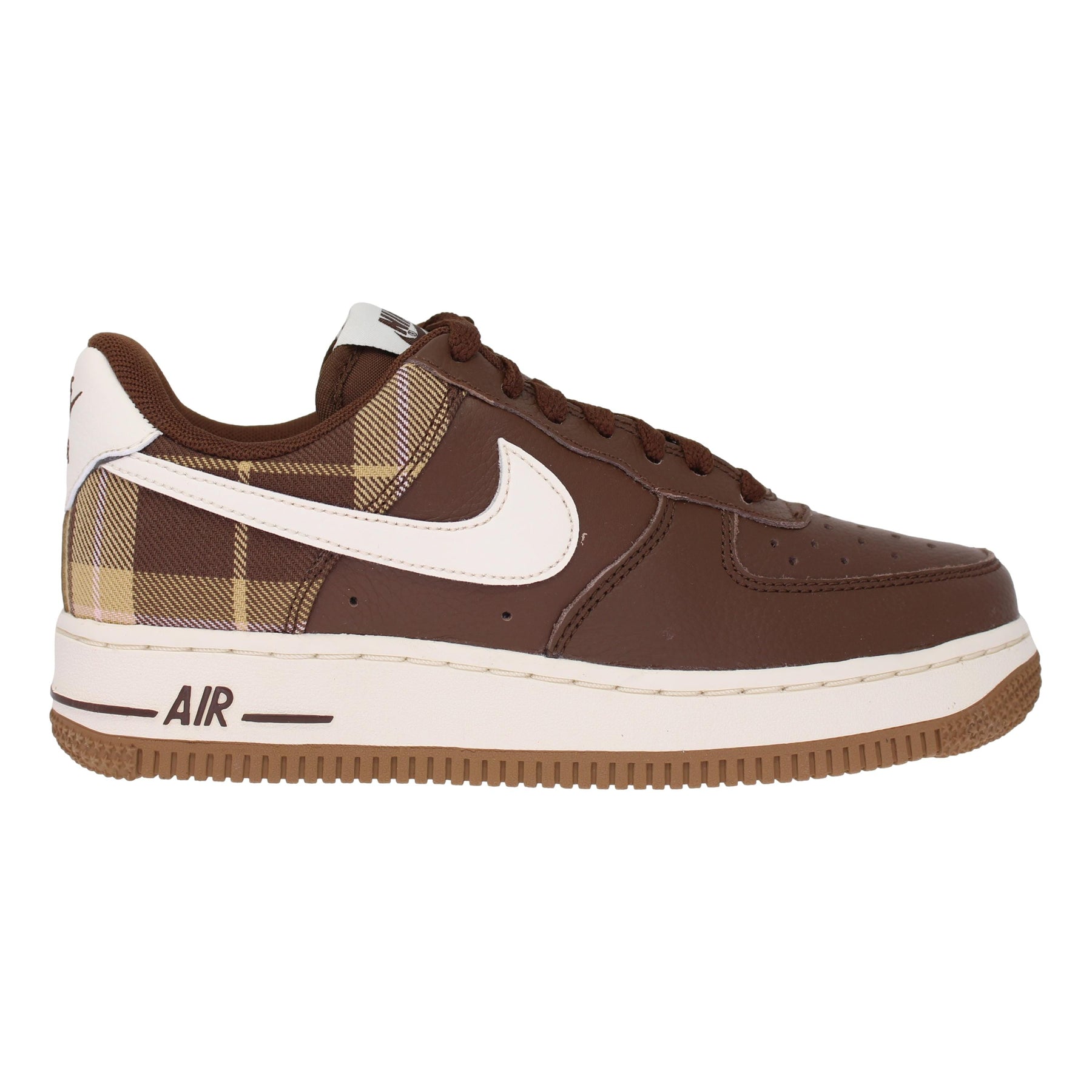 Nike Air Force 1 Premium Velvet Brown Shoe Sneaker DR9503-200