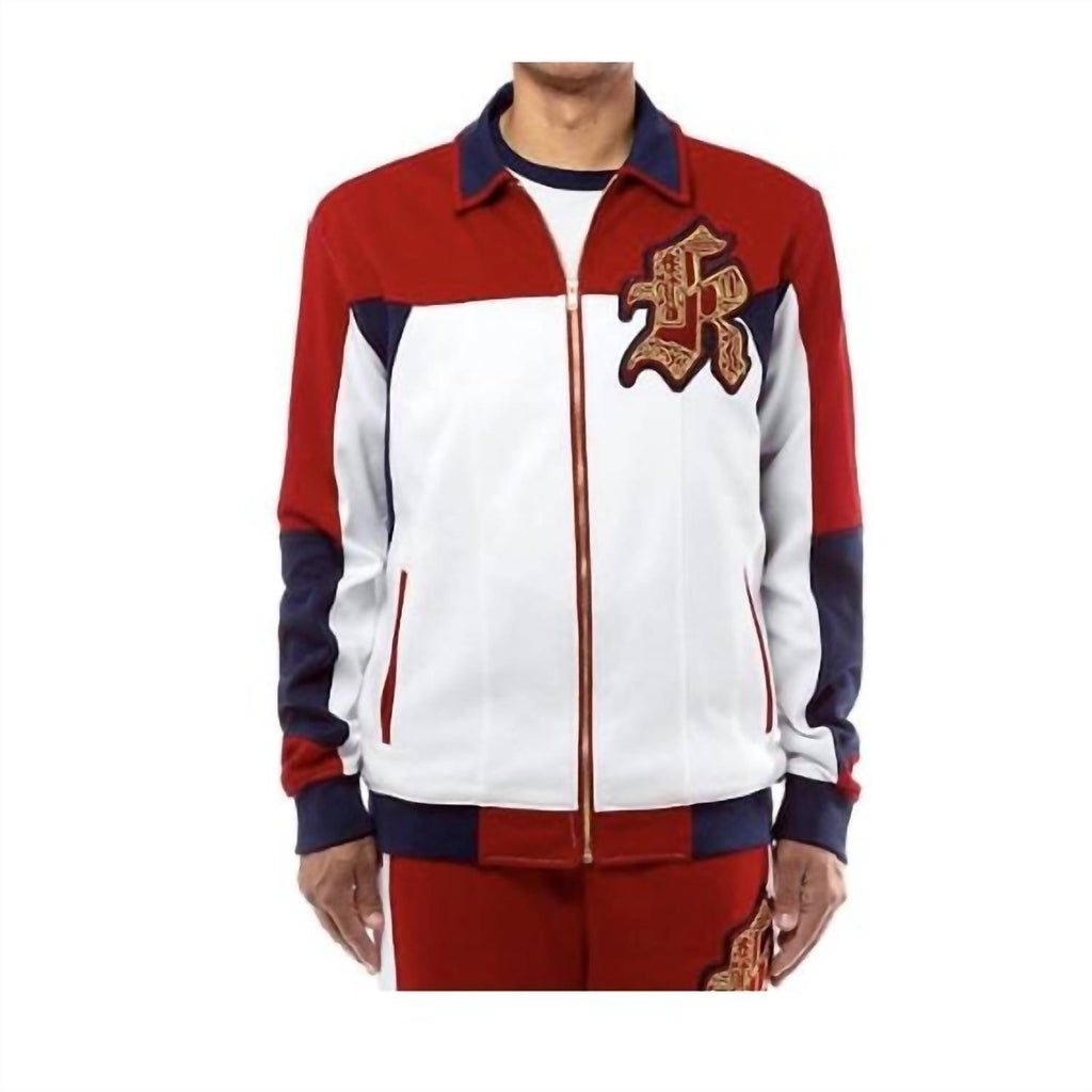 KAPITAL Faux Leather and Wool-Blend Varsity Jacket for Men