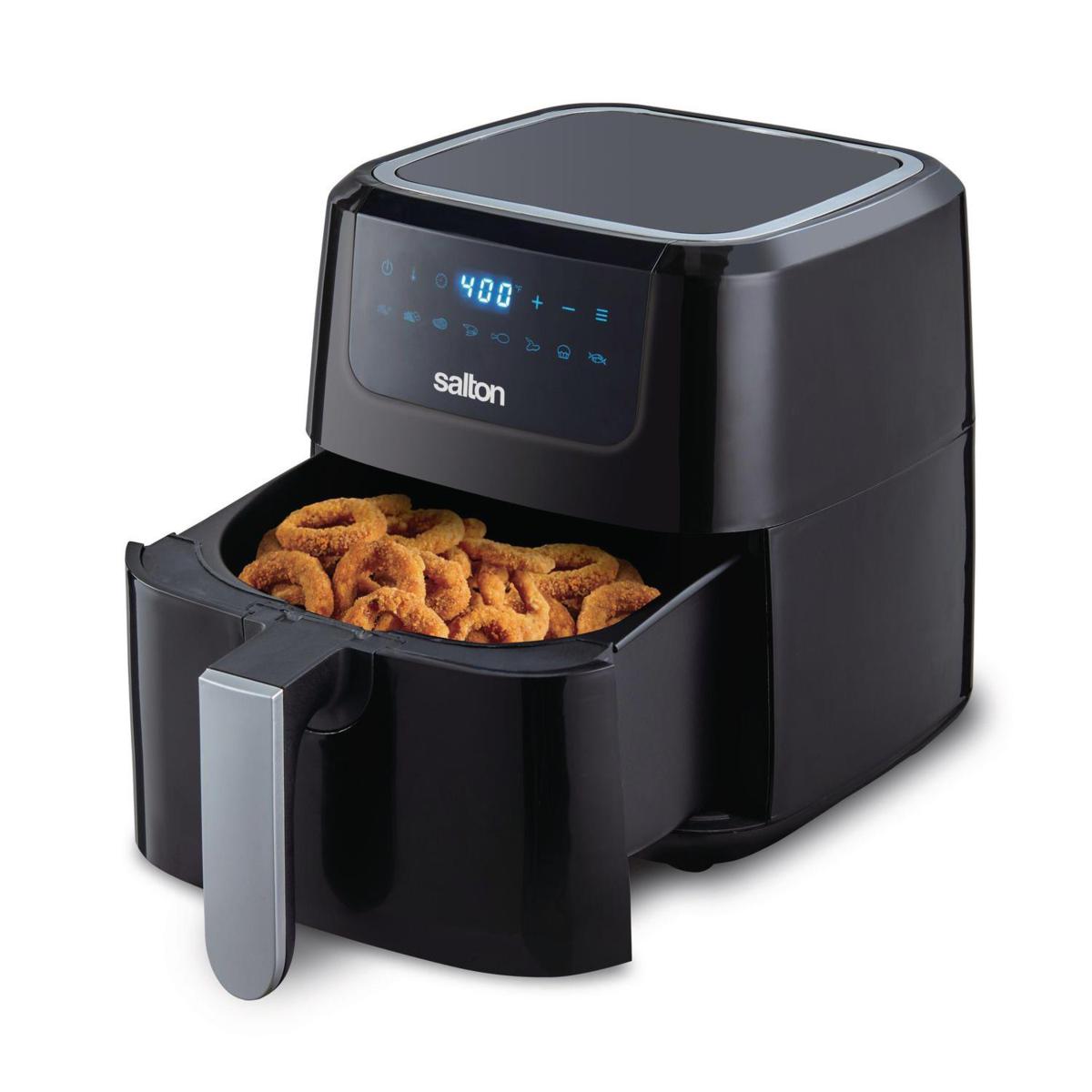 National 2.1 Qt Mechanical Air Fryer with 6 Preset Cooking