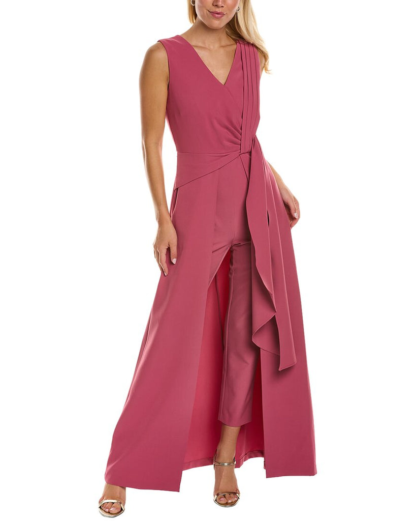 Kay Unger womens Layne Column Gown, 0, Red 