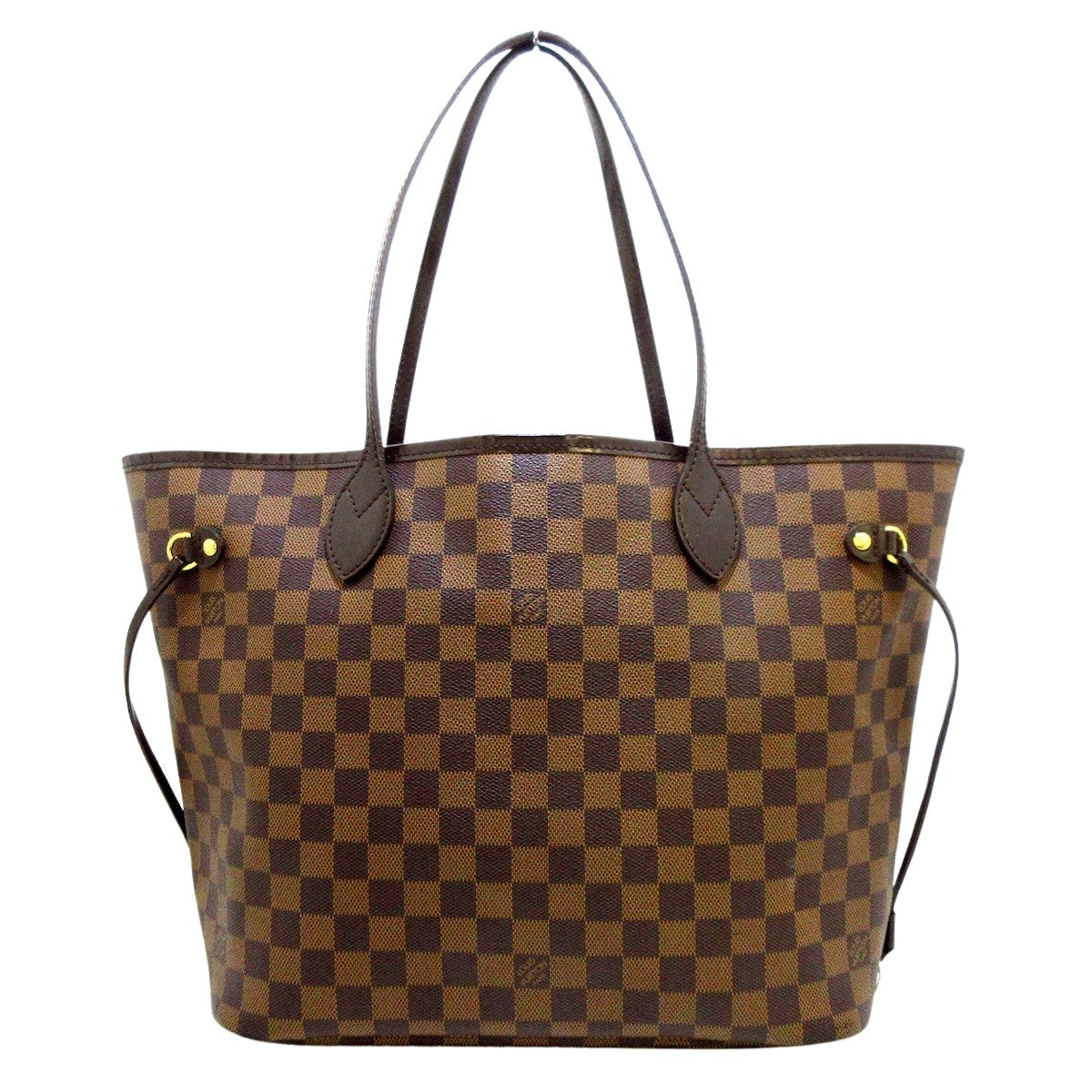 Louis Vuitton Stockton Gold Leather Tote Bag (Pre-Owned)
