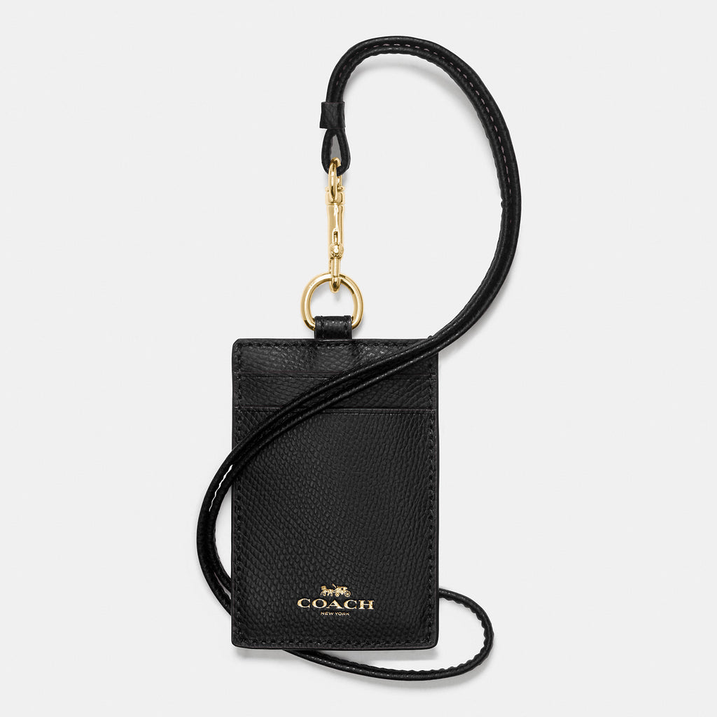 Coach card holder necklace Clearance