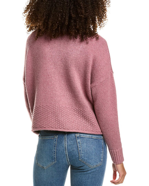 Madewell Sadler Turtleneck Wool-blend Sweater | Shop Premium Outlets