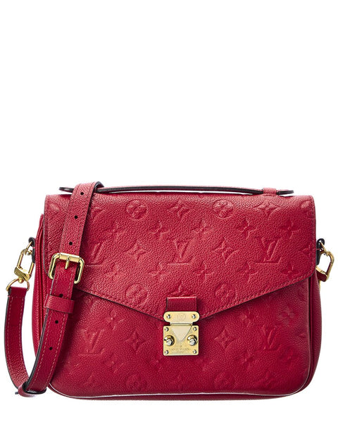 Louis Vuitton, Bags, Louis Vuitton Pochette Mtis In Red