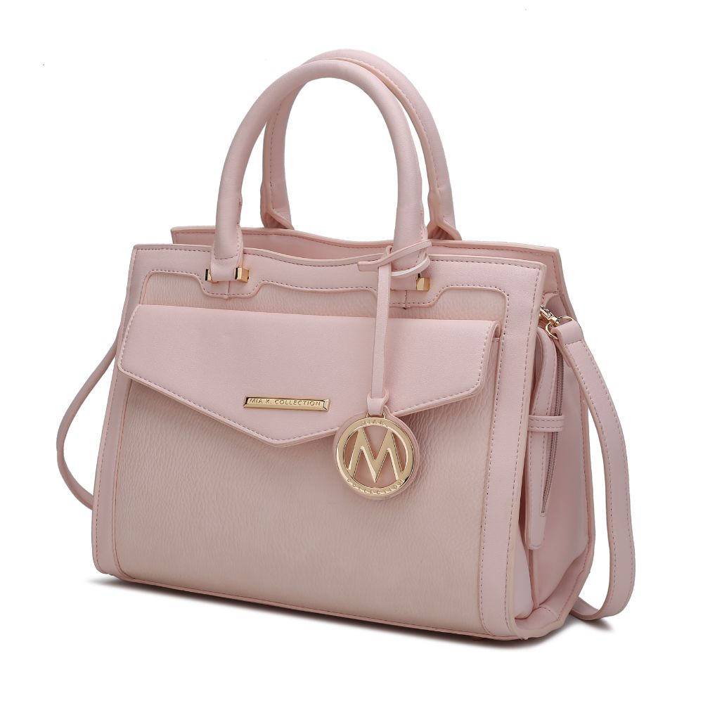 MKF Collection Female Crossbody Bag, Signature Vegan Leather Adjustable  Strap Handbag Messenger bag Purses for women: Handbags