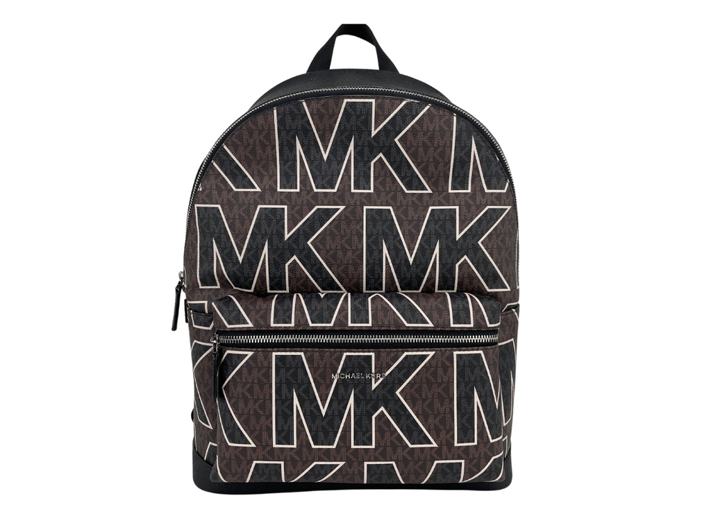 Michael Kors Cooper Mk Logo Large Sporty Slingpack Backpack Hemp Brown