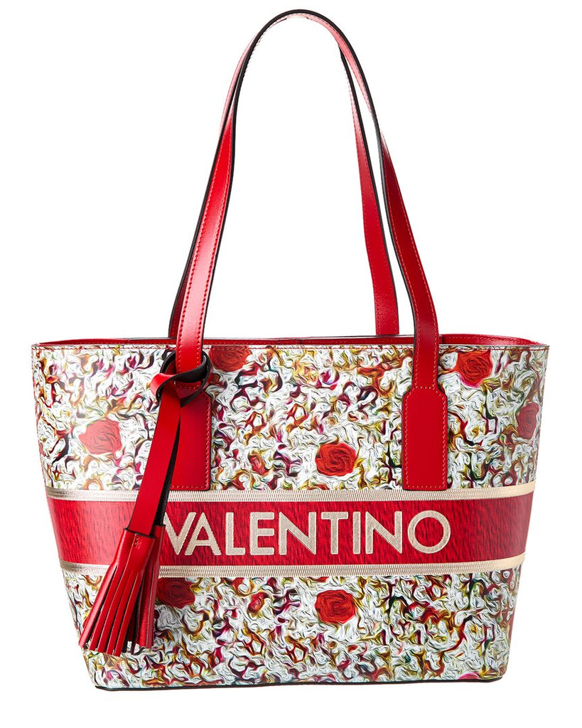 Putte Krage progressiv Valentino by Mario Valentino Prince Baroque Leather Tote | Shop Premium  Outlets