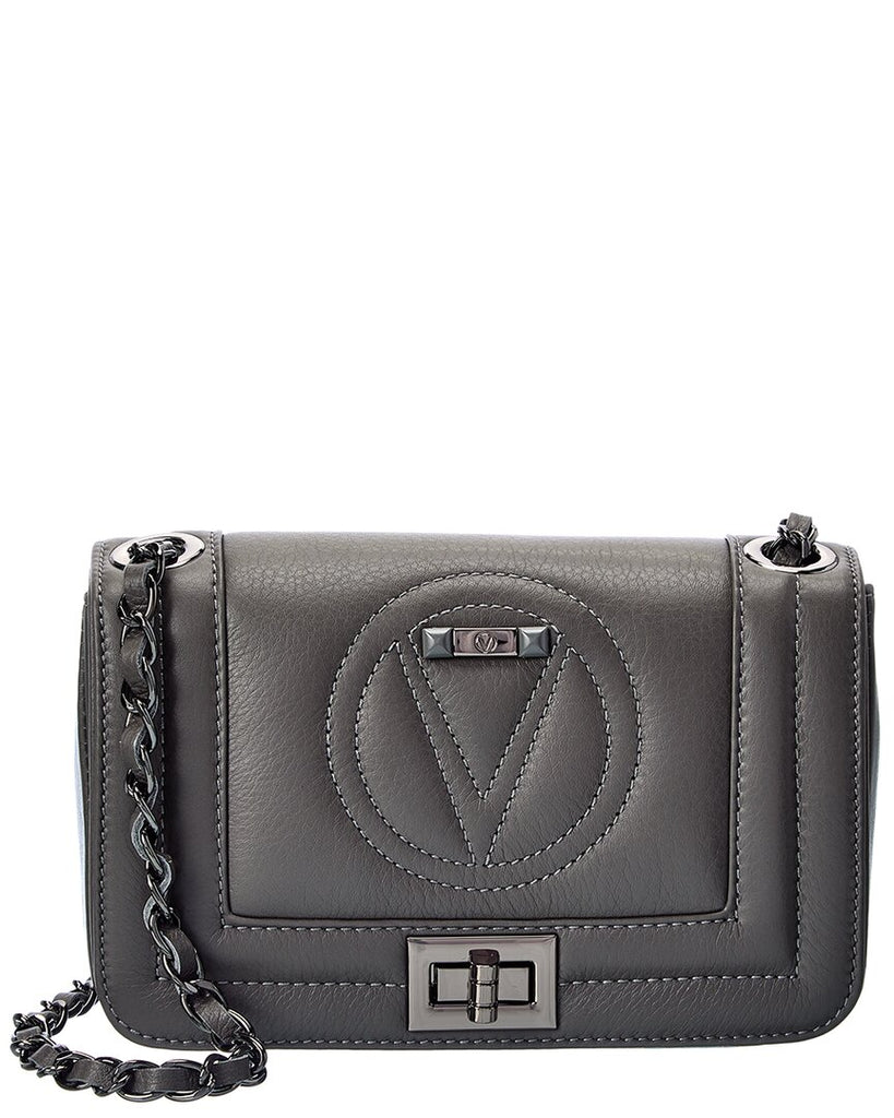 Valentino by Mario Valentino Beatriz D Leather Shoulder Bag on