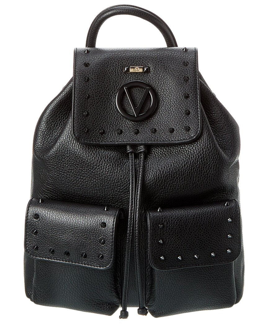 VALENTINO - Leather backpack, convertible into a elegant shoulder bag