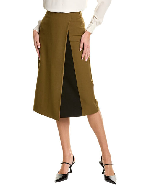 Piazza Sempione Wool-blend Pencil Skirt | Shop Premium Outlets