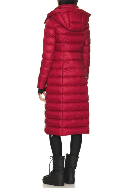 SOIA&KYO Ivana Down Coat In Cherry | Shop Premium Outlets