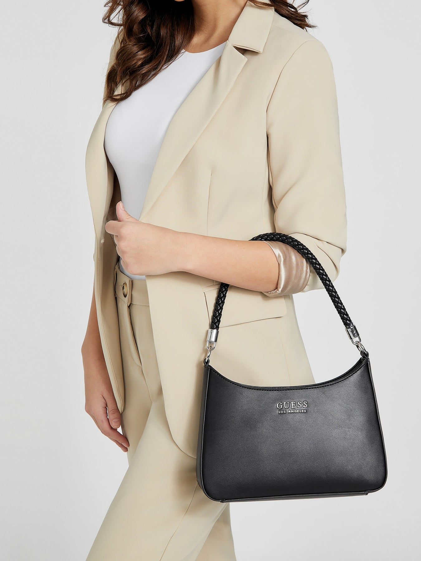 Guess Factory Curtin Top-Zip Shoulder Bag | Shop Premium Outlets