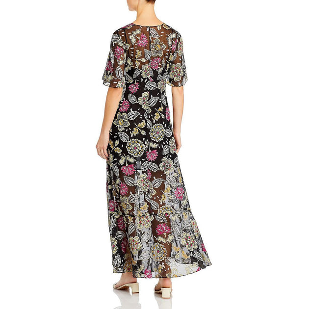 Rag & Bone Tamar Womens Twist Front Long Maxi Dress | Shop Premium Outlets