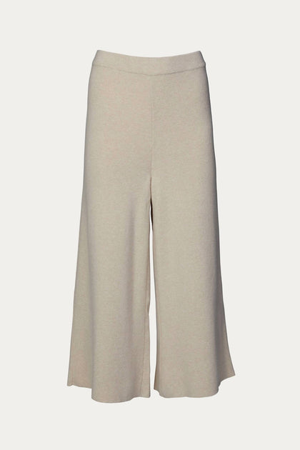 IN THE MOOD FOR LOVE Kora Tricot Pant In Beige | Shop Premium Outlets