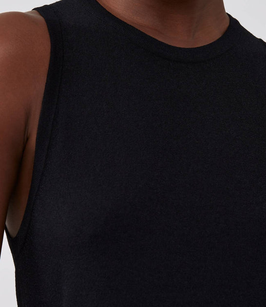 FABIANA FILIPPI Knit Slim Fit Dress In Black | Shop Premium Outlets
